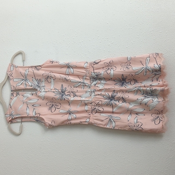 Roxy Floral Romper Size Small Lace Detail - Picture 15 of 15